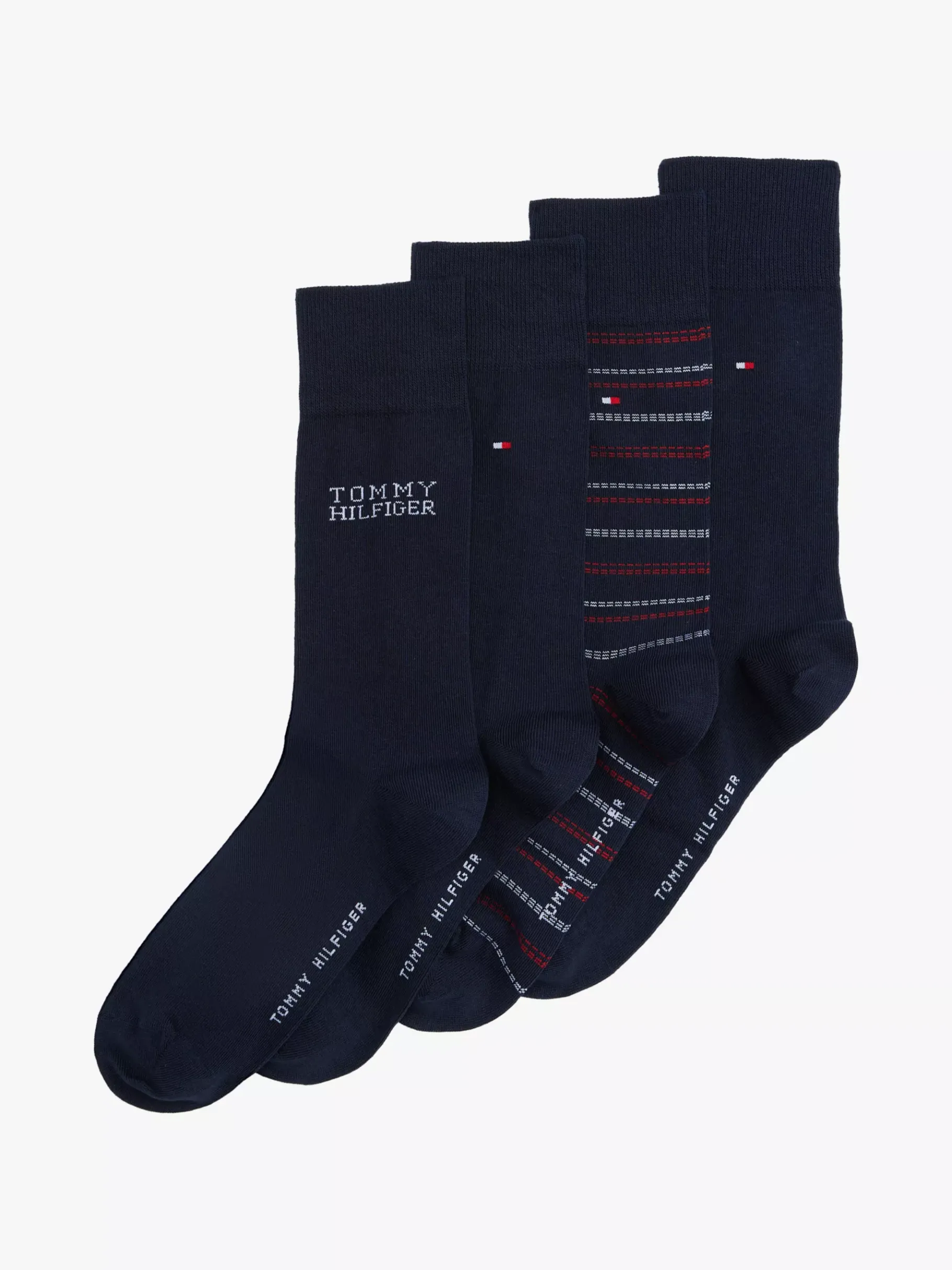 Tommy Hilfiger 4er-Pack Socken im Geschenkset NAVY New
