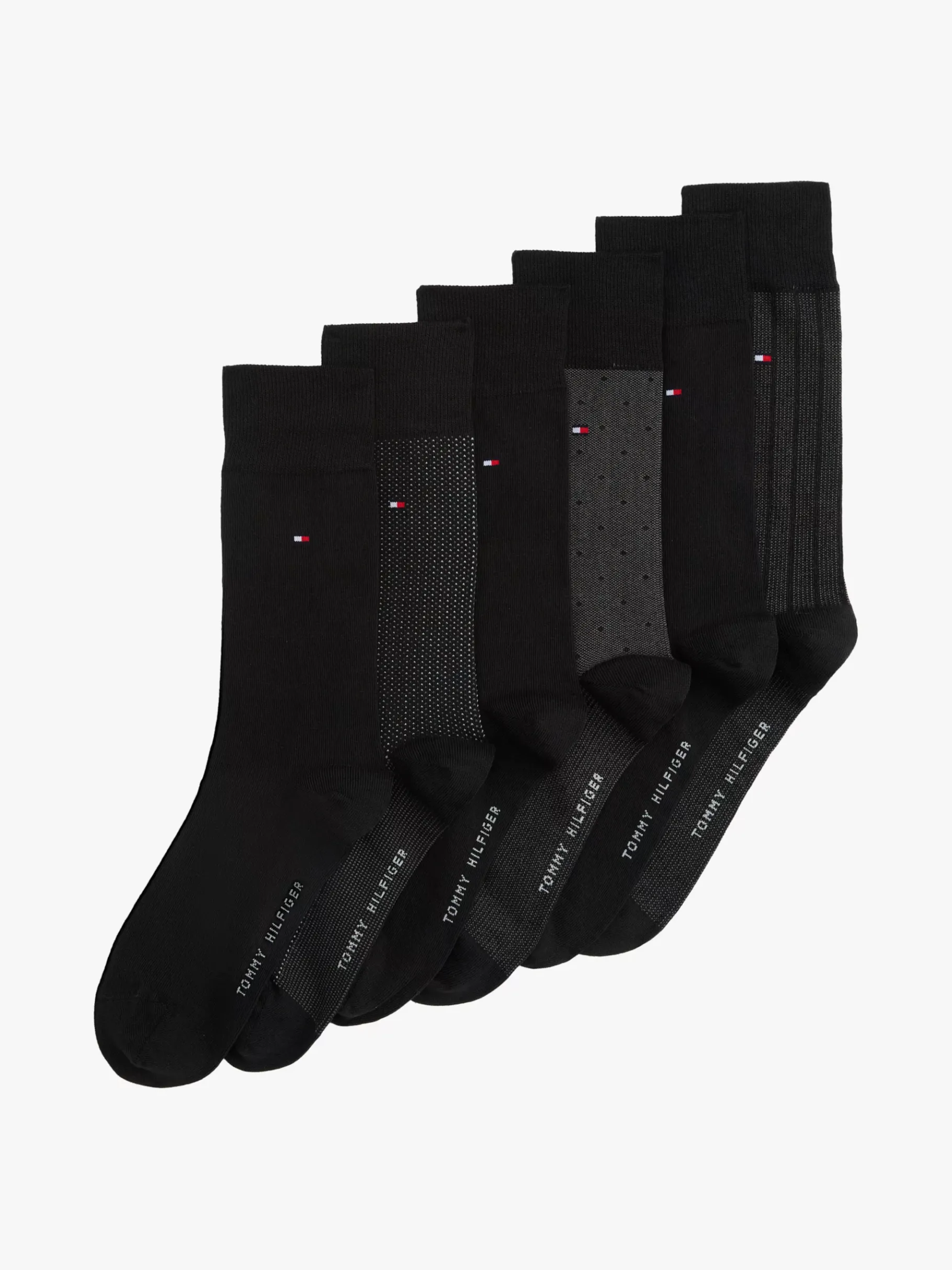 Tommy Hilfiger 6er-Pack Socken im Geschenkset BLACK Fashion