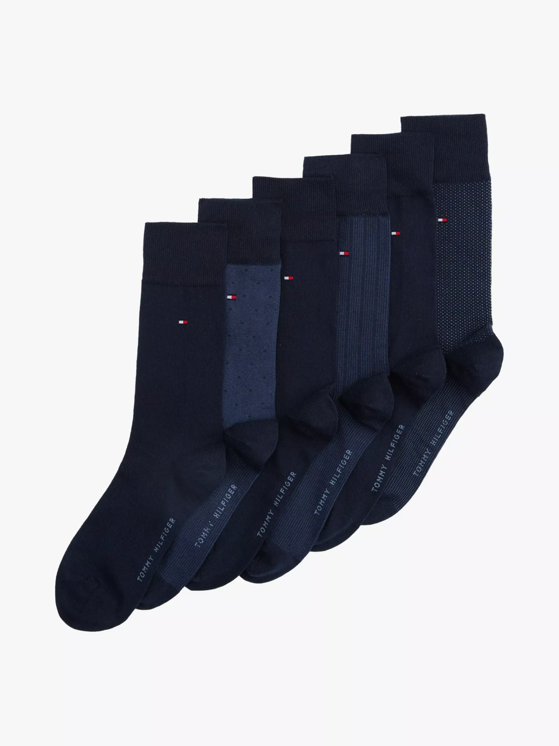 Tommy Hilfiger 6er-Pack Socken im Geschenkset NAVY New
