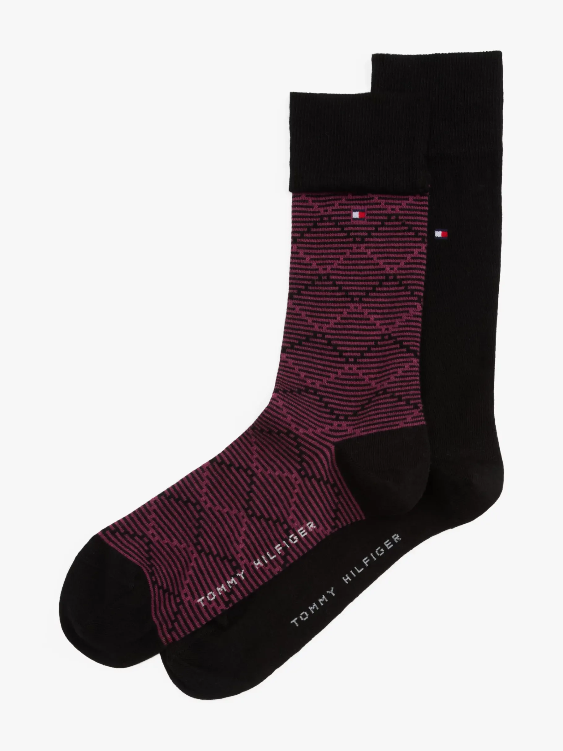 Tommy Hilfiger 2er-Pack Socken mit grafischem Muster BLACK Store