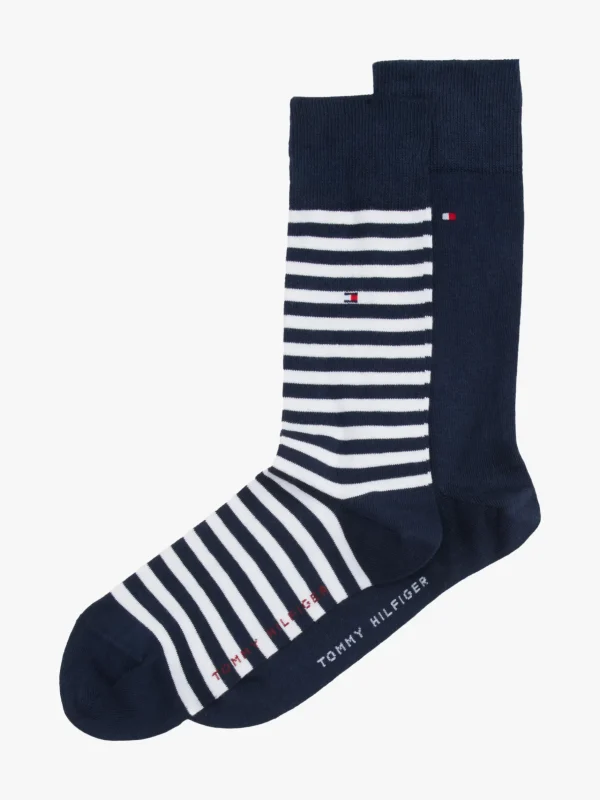 Tommy Hilfiger 2er-Pack Socken mit Logo NAVY Online