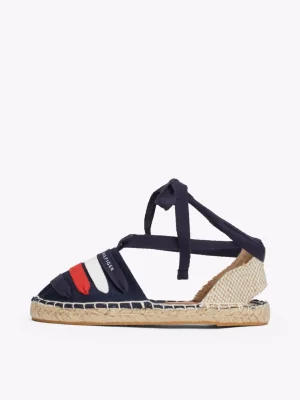 Tommy Hilfiger Espadrille aus Canvas mit mehreren Riemen BLUE Online