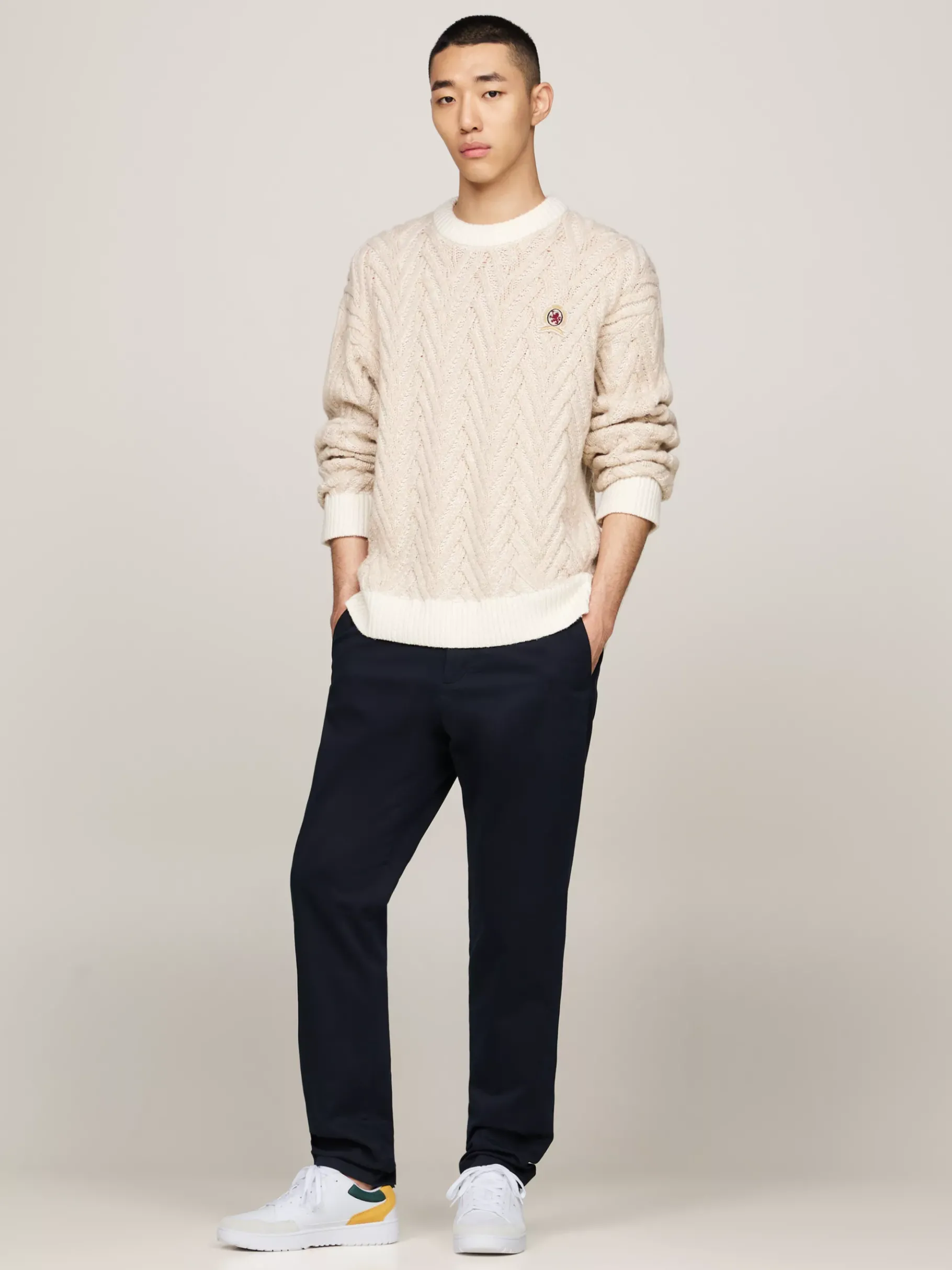 Tommy Hilfiger Essential Basketball-Sneaker mit Color-Pop CITY YELLOW Shop