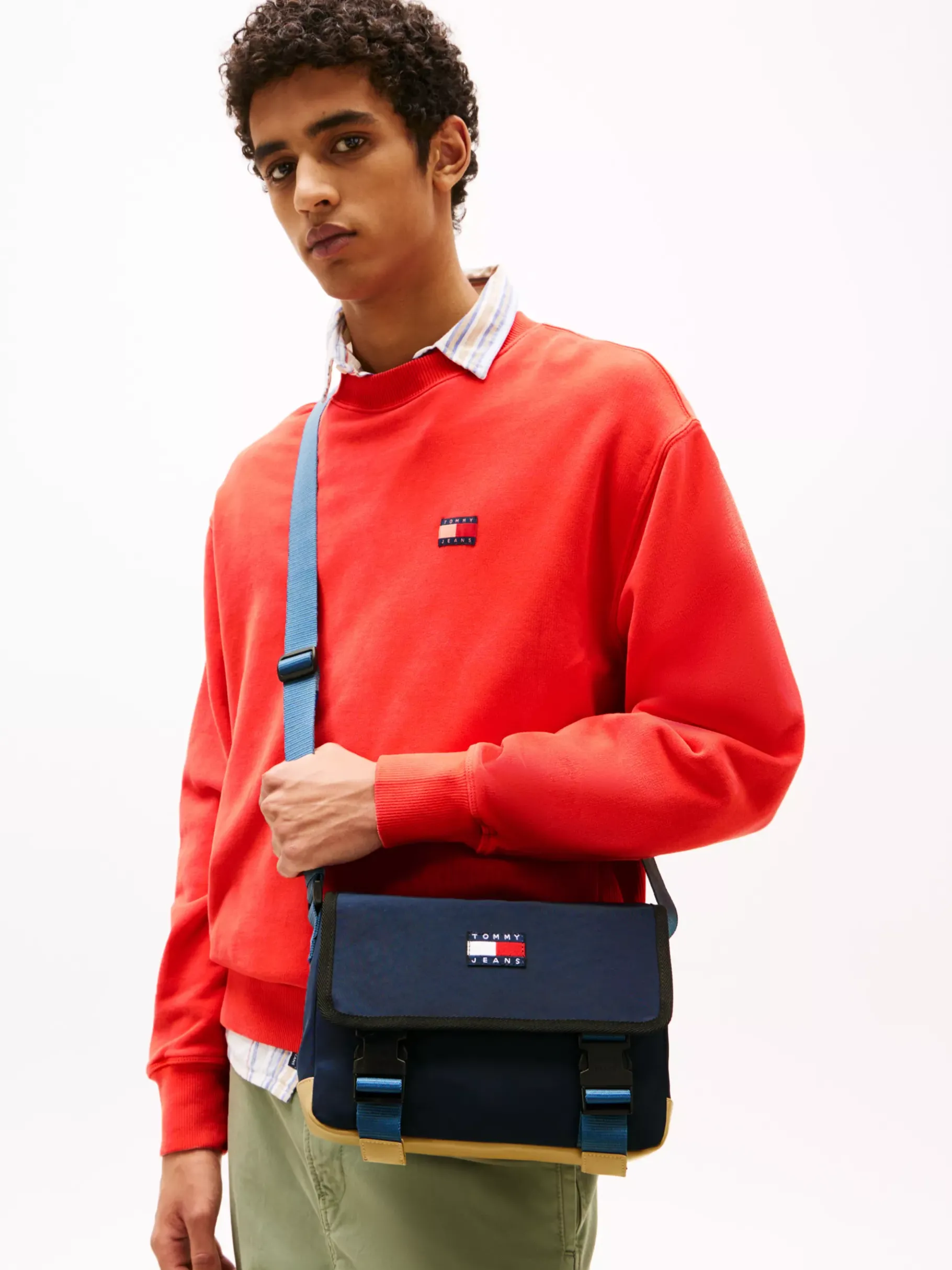 Tommy Hilfiger Essential Crossbody-Messenger-Tasche DARK NIGHT NAVY Online