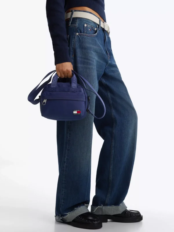 Tommy Hilfiger Essential Crossbody-Tasche mit Logomuster YALE NAVY Outlet