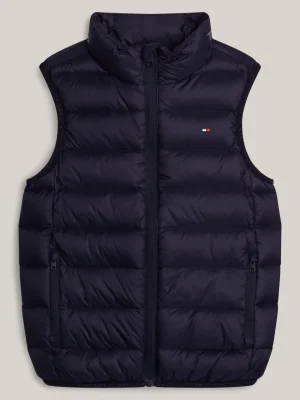 Tommy Hilfiger Essential leichtgewichtige Daunen-Weste DESERT SKY Sale