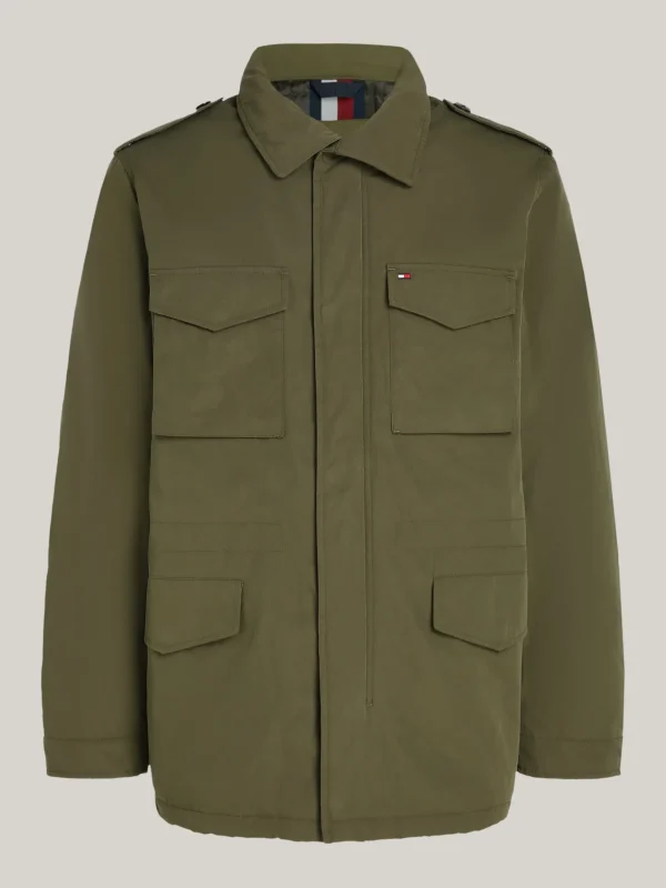 Tommy Hilfiger Feldjacke mit Pattentaschen ARMY GREEN Cheap