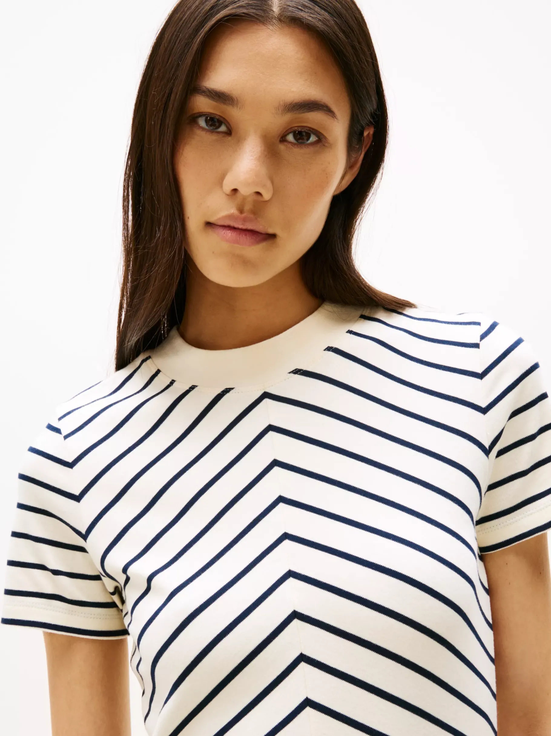 Tommy Hilfiger Fit-and-Flare-Midikleid CALICO/DARK NIGHT NAVY STP Online