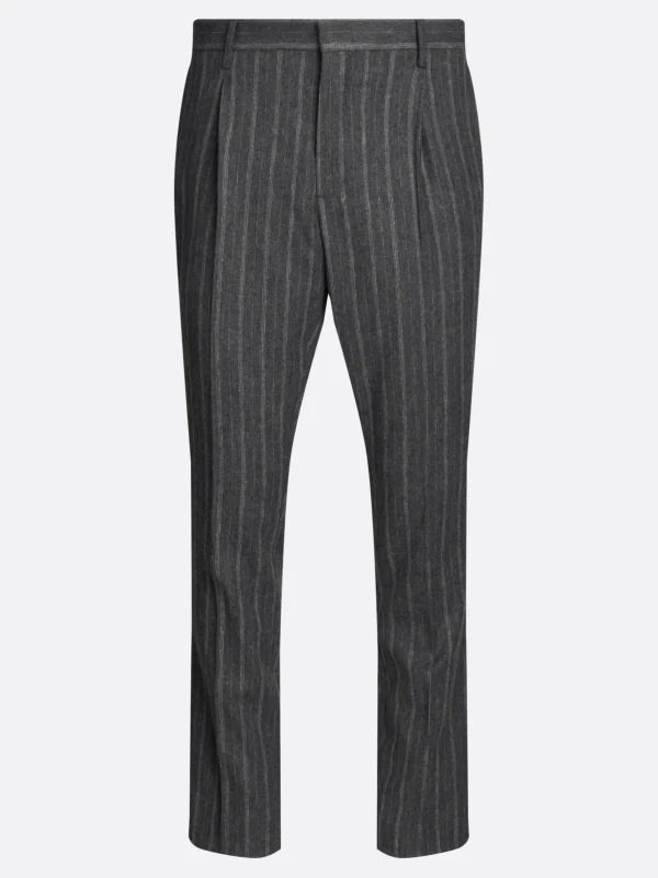 Tommy Hilfiger Flanellhose mit Nadelstreifen GREY Outlet