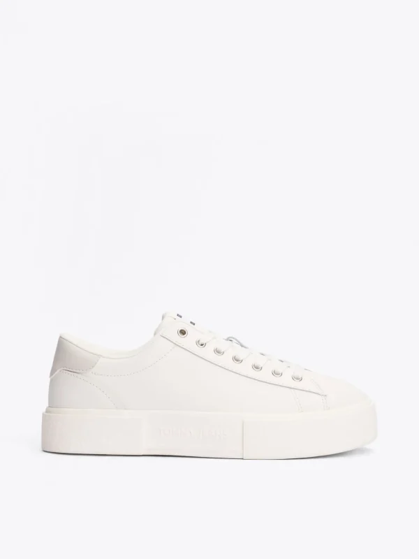 Tommy Hilfiger Flatform-Sneaker ECRU Best Sale