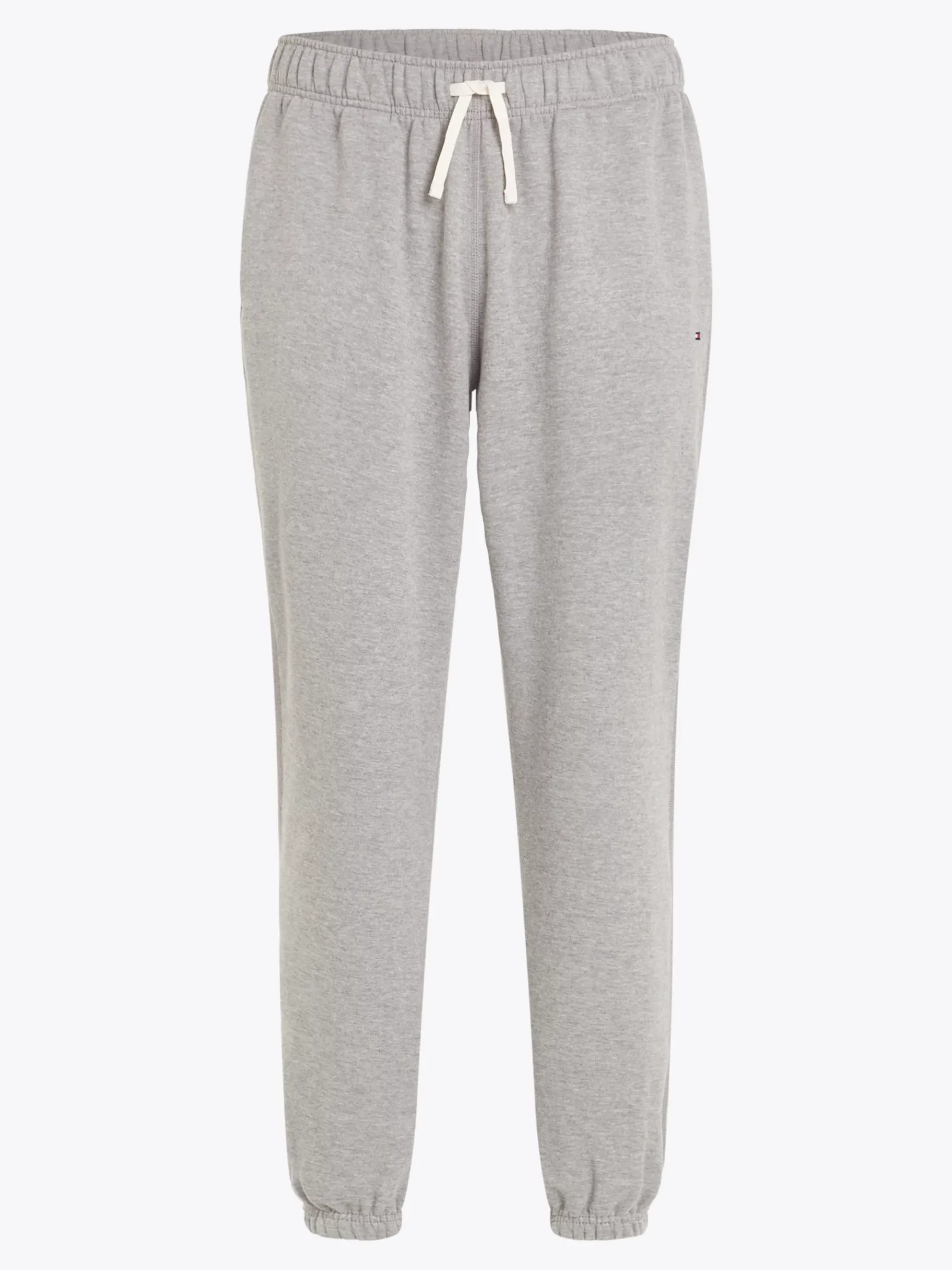 Tommy Hilfiger Fleece-Jogginghose mit Bündchen am Bein MEDIUM GREY HEATHER Flash Sale