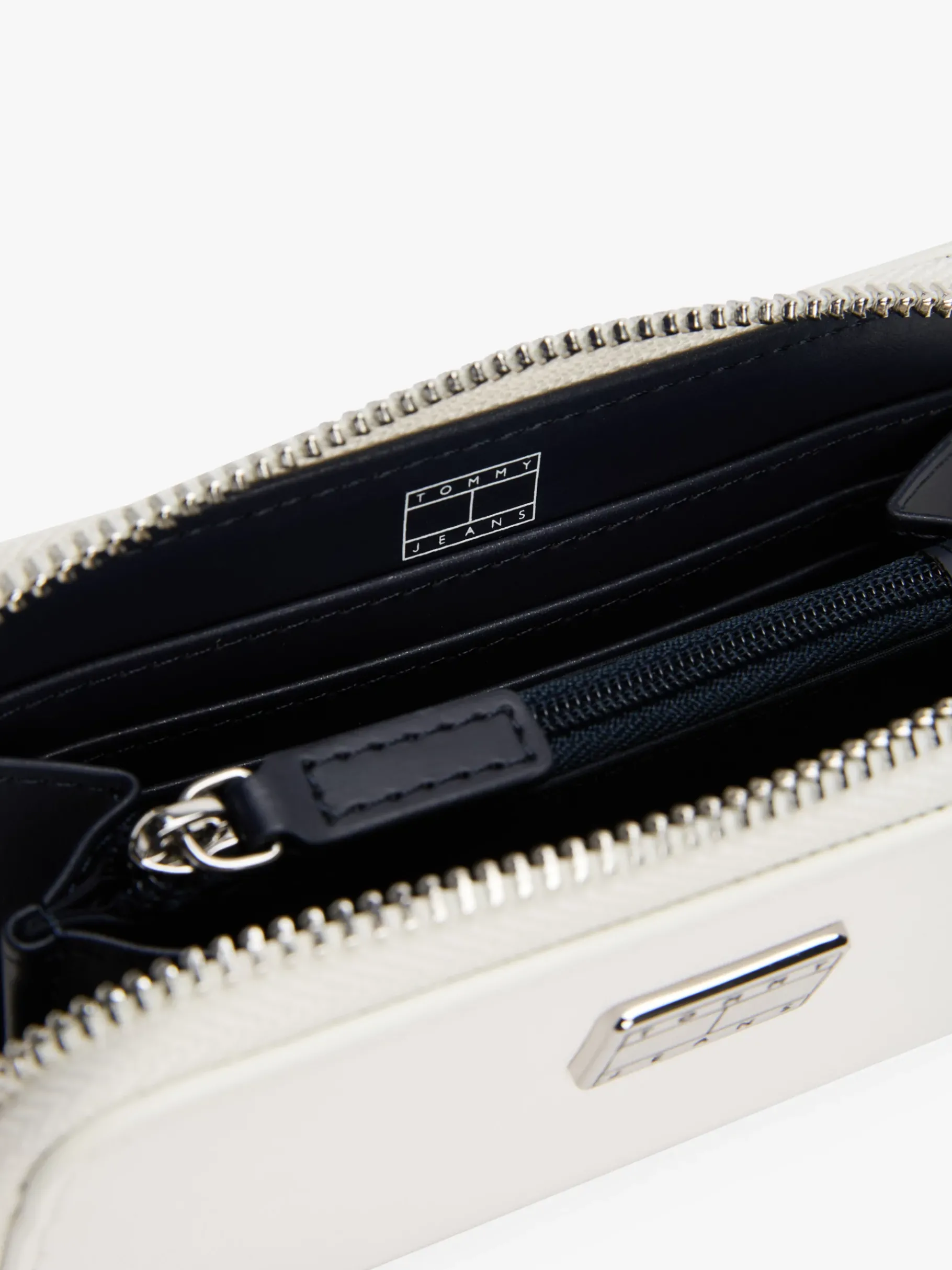 Tommy Hilfiger Geldbörse mit Rundum-Reißverschluss ANCIENT WHITE Clearance