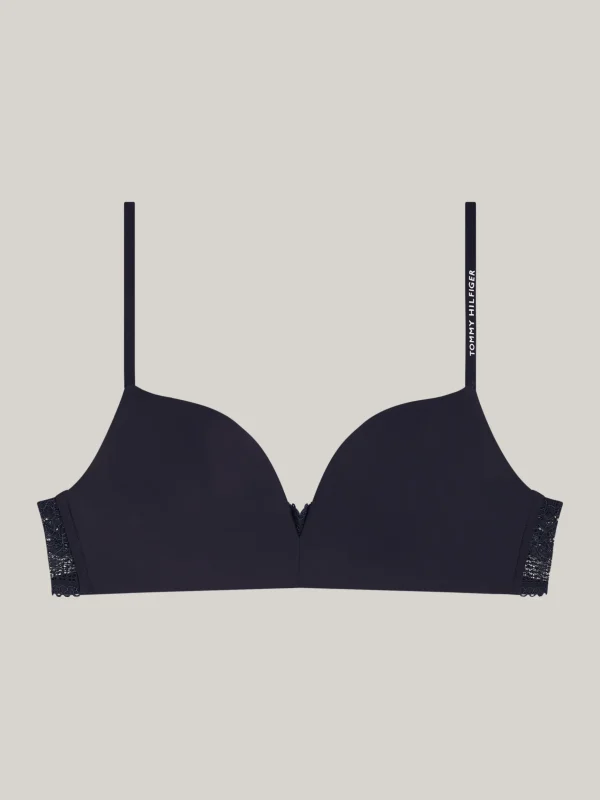 Tommy Hilfiger Gepolsterter Push-up-Triangle-BH ohne Bügel DESERT SKY Outlet