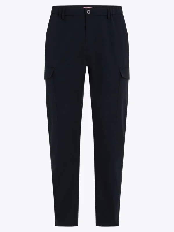 Tommy Hilfiger Harlem knitterfreie Tapered Leg Fit Cargohose DESERT SKY Flash Sale