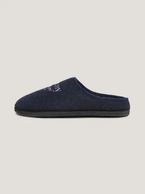 Tommy Hilfiger Hausschuh mit aufgesticktem Logo BLUE Outlet