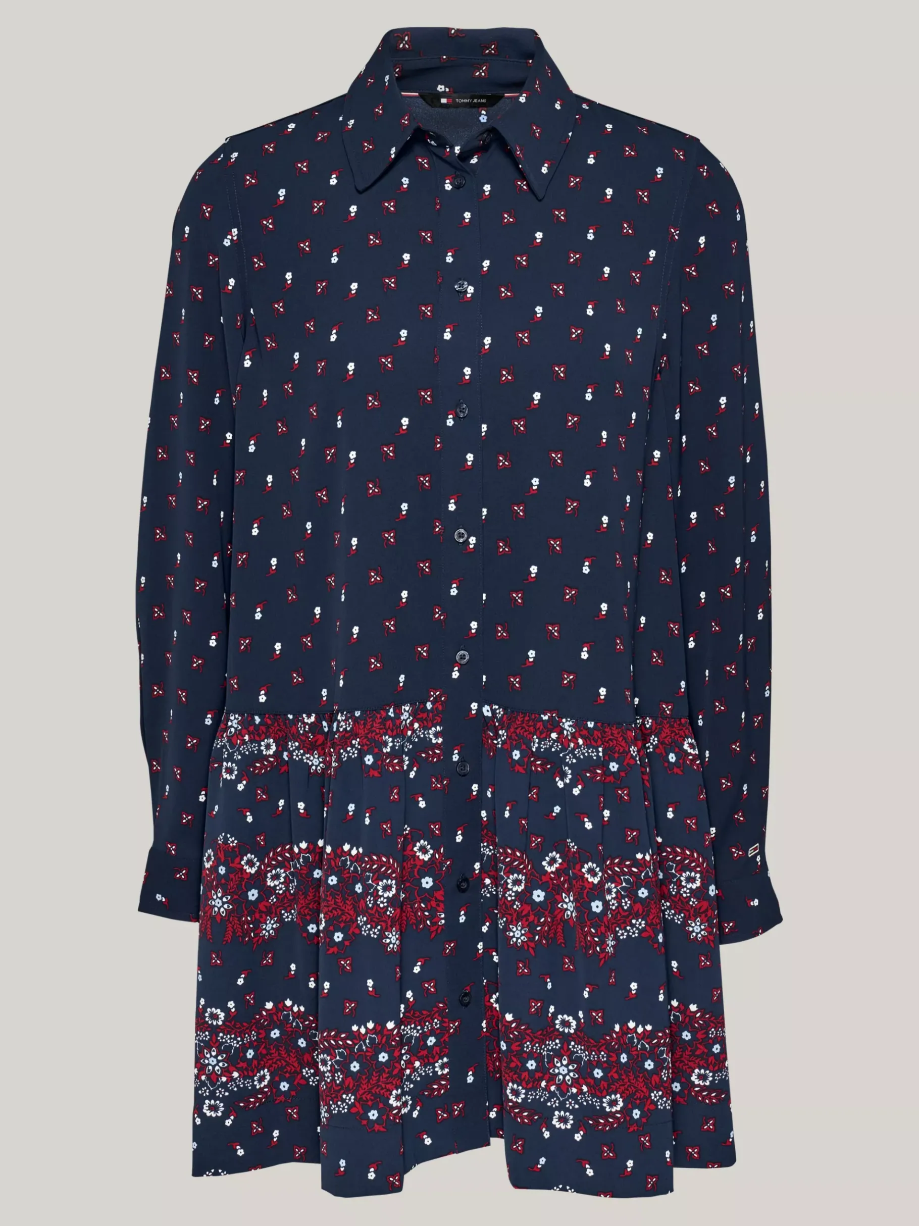 Tommy Hilfiger Hemdkleid in Mini-Länge mit Blumen-Print CLIFF TOP FLORAL MIX Best