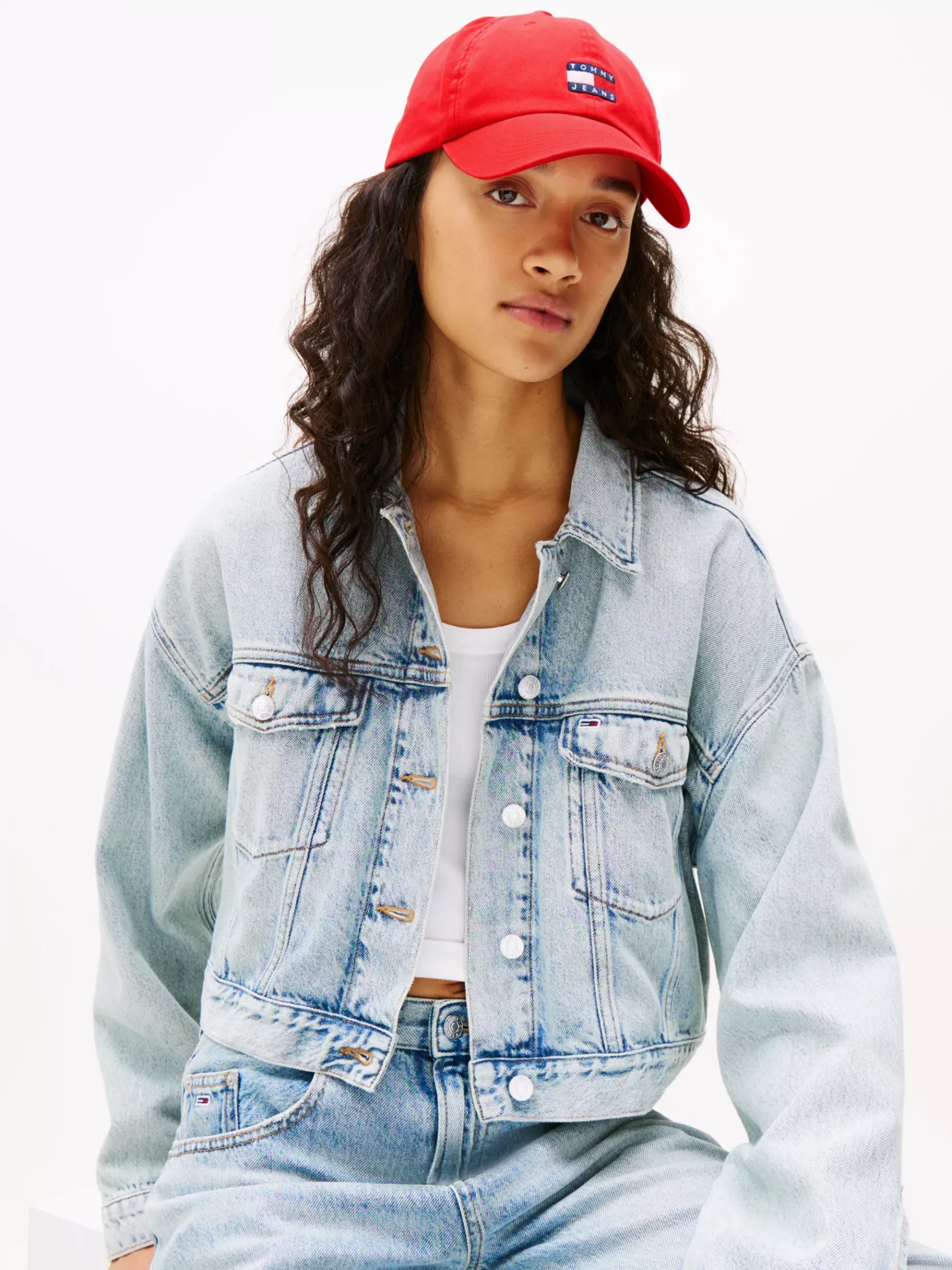 Tommy Hilfiger Heritage Baseball-Cap RED HOT Hot