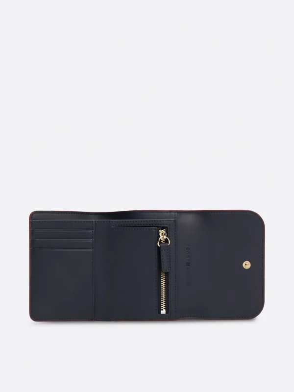 Tommy Hilfiger Heritage Klappbrieftasche mit TH-Monogramm ROUGE New