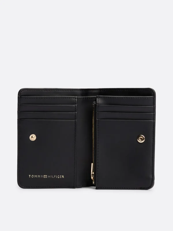 Tommy Hilfiger Heritage schmale Bifold-Brieftasche BLACK New
