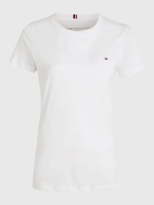 Tommy Hilfiger Heritage T-Shirt aus Bio-Baumwolle CLASSIC WHITE Store