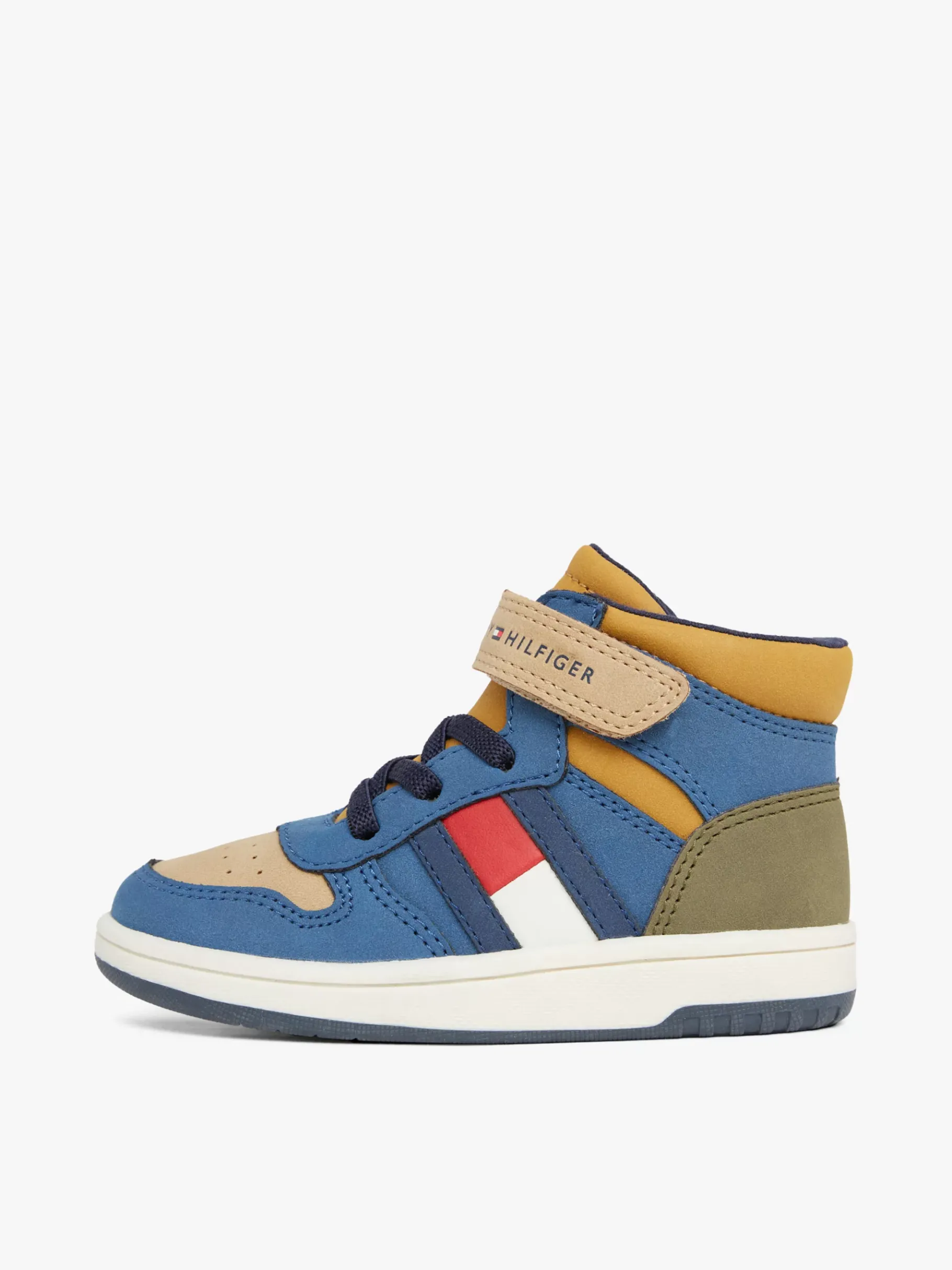Tommy Hilfiger High-Top Sneaker mit Klett-Riemen und Flag MULTICOLOR Best Sale