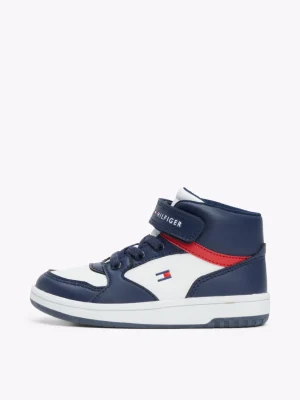 Tommy Hilfiger High-Top Sneaker mit Klettverschluss BLUE / WHITE Shop