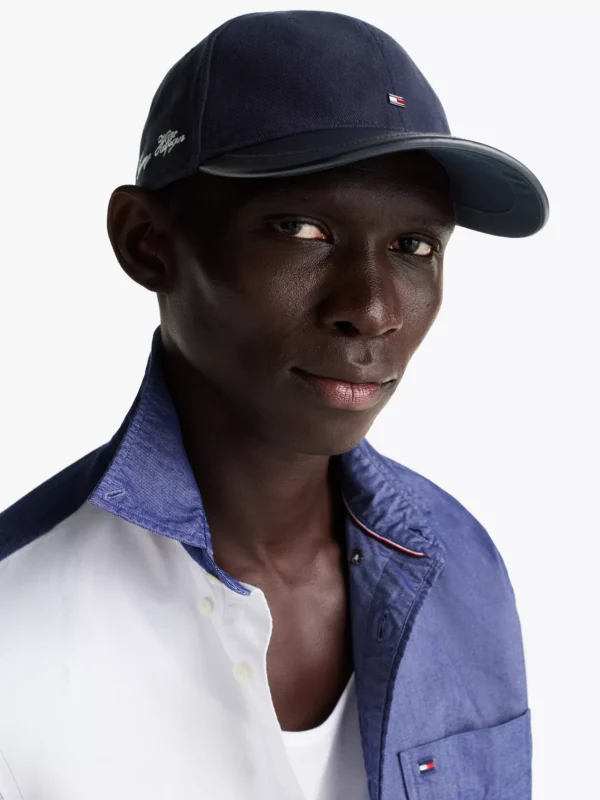 Tommy Hilfiger Hilfiger Flag Baseball-Cap mit glattem Finish SPACE BLUE Hot