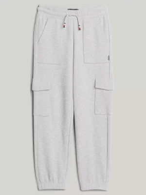 Tommy Hilfiger Hilfiger Monotype Jogginghose im Cargo-Stil LIGHT GREY HEATHER Cheap