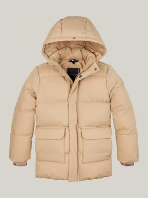 Tommy Hilfiger Hilfiger Monotype Relaxed Fit Pufferjacke CLASSIC KHAKI New