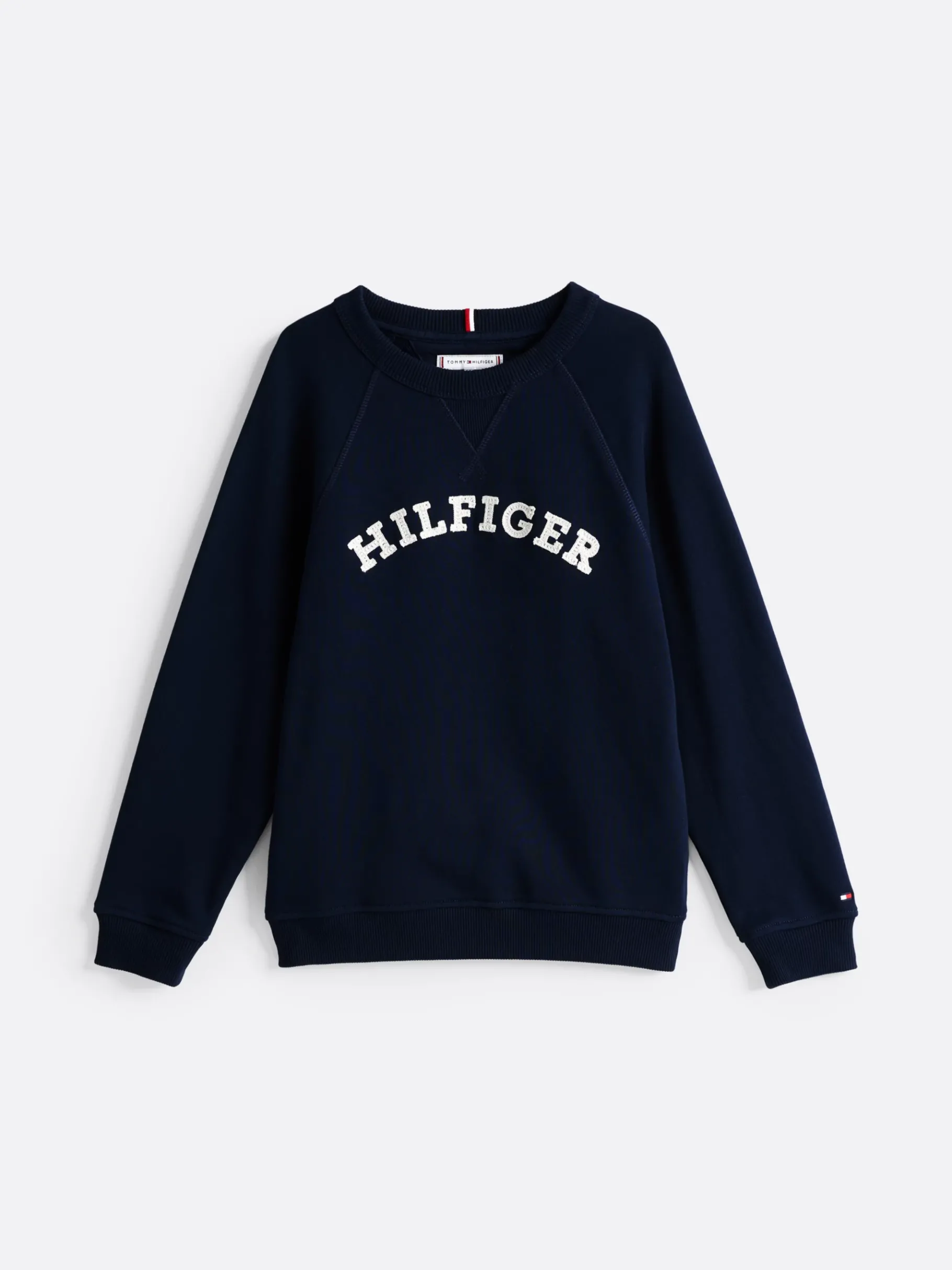 Tommy Hilfiger Hilfiger Monotype Sweatshirt mit Logo DARK NIGHT NAVY Best Sale