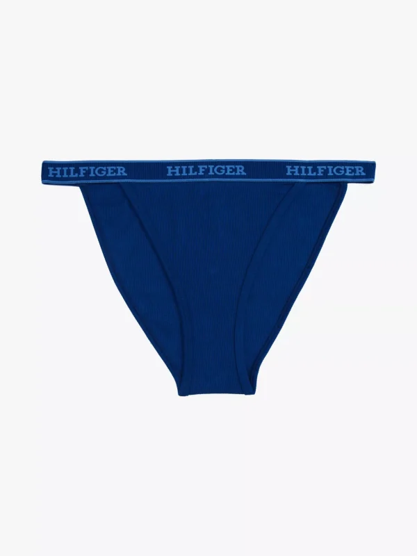 Tommy Hilfiger Hilfiger Monotype Tanga mit Logo-Taillenbund DEEP INDIGO Online