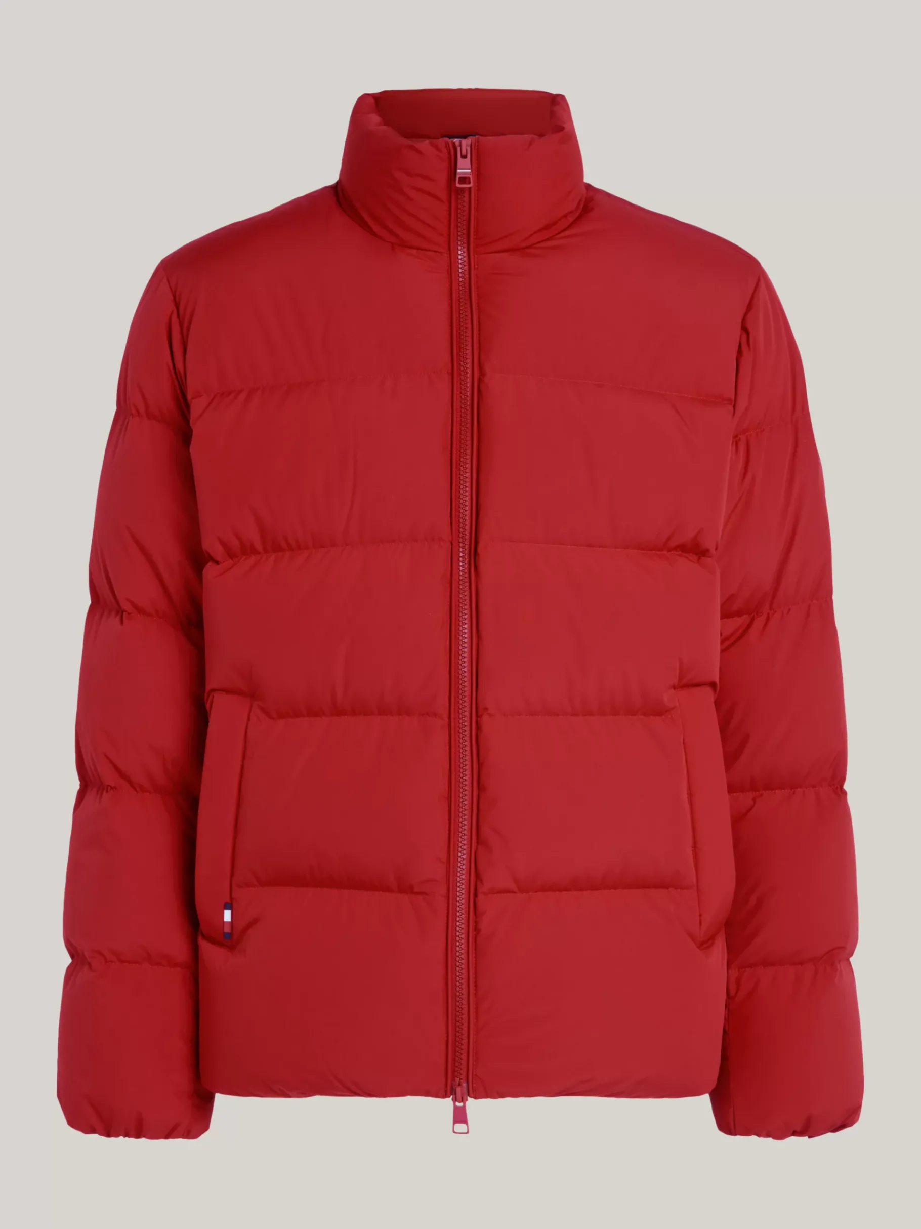 Tommy Hilfiger Hochgeschlossene Puffer-Jacke mit Daunen DARK MAGMA Clearance