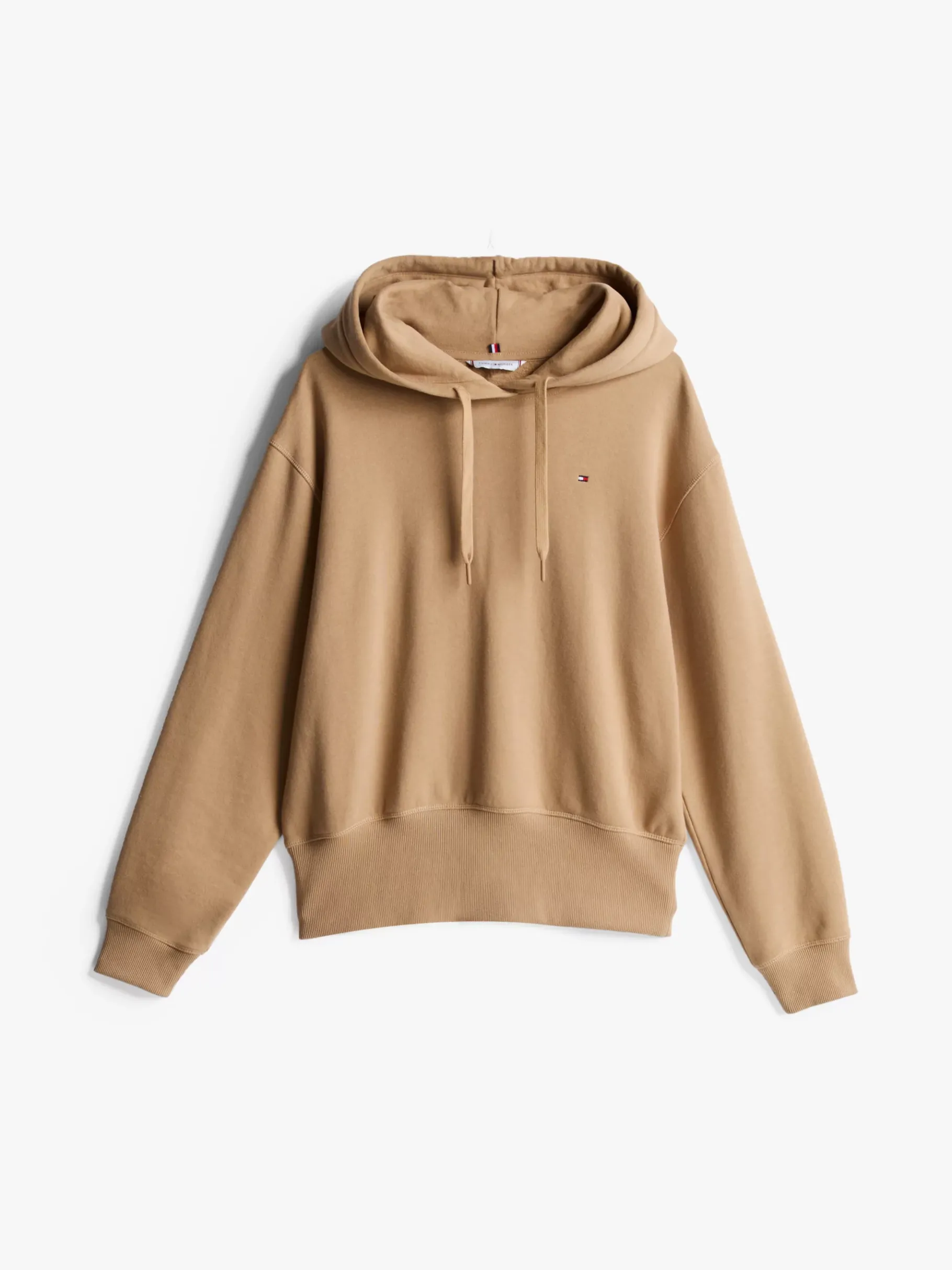 Tommy Hilfiger Hoodie aus Terry mit breitem Saum SAFARI CANVAS Sale