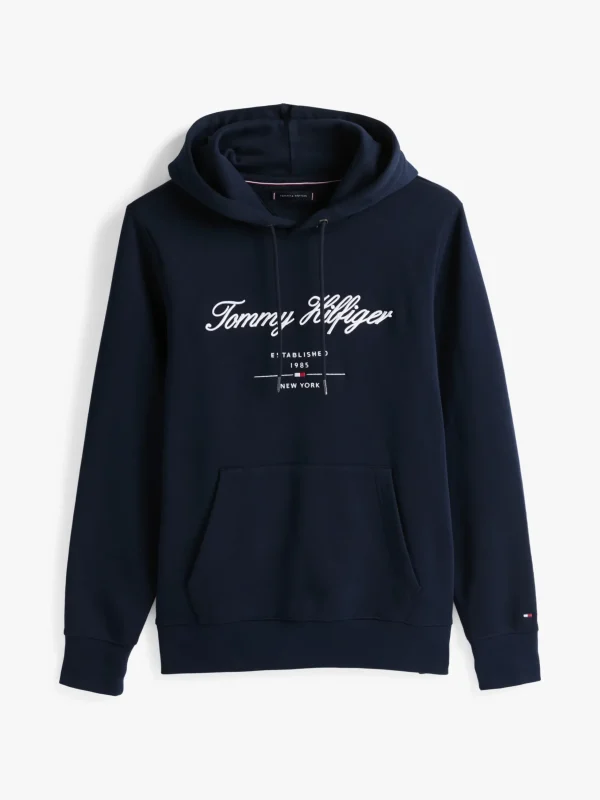 Tommy Hilfiger Hoodie mit aufgesticktem Logo DESERT SKY Cheap