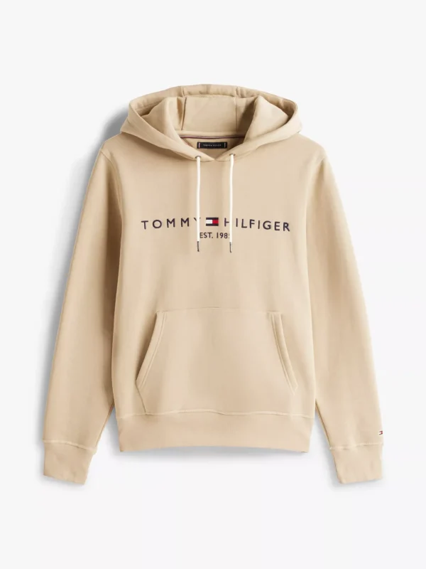 Tommy Hilfiger Hoodie mit aufgesticktem Logo SANDALWOOD Shop