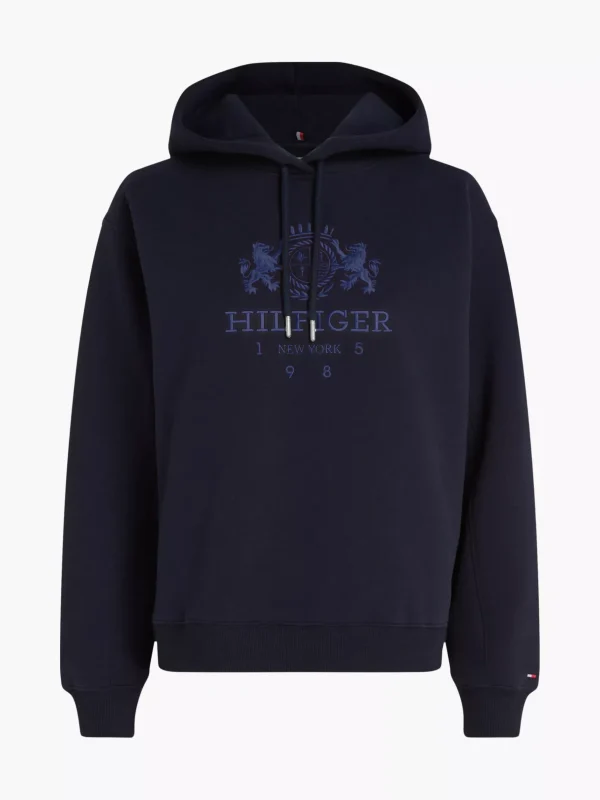 Tommy Hilfiger Hoodie mit aufgesticktem Logo DESERT SKY Store