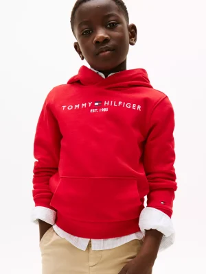 Tommy Hilfiger Hoodie mit Logo PRIMARY RED New