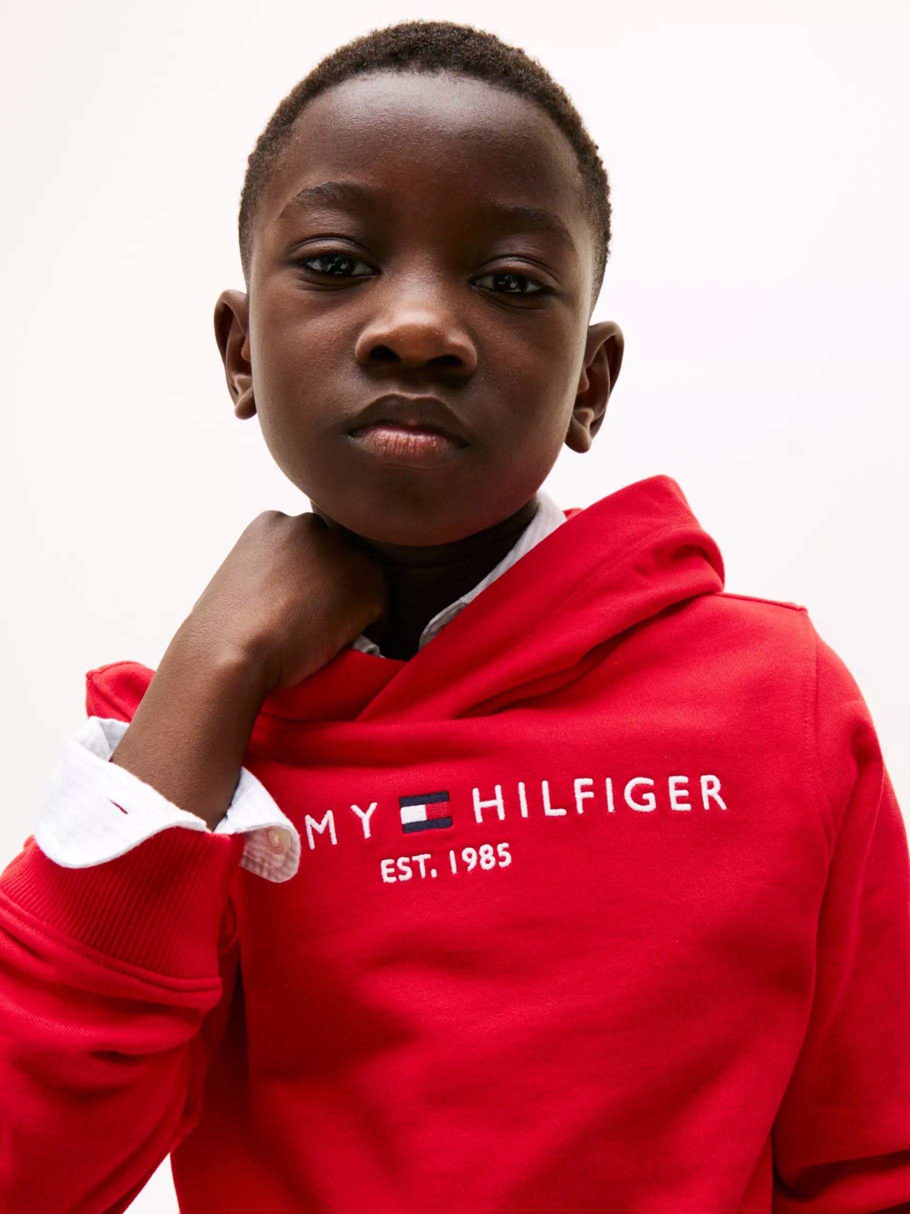 Tommy Hilfiger Hoodie mit Logo PRIMARY RED New