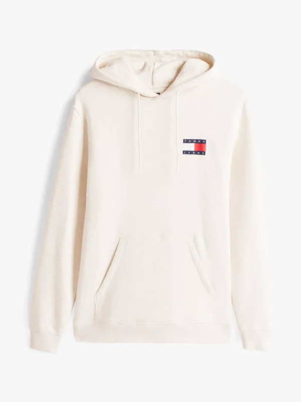 Tommy Hilfiger Hoodie mit Tunnelzug und Logo OAT MARL HTR Fashion