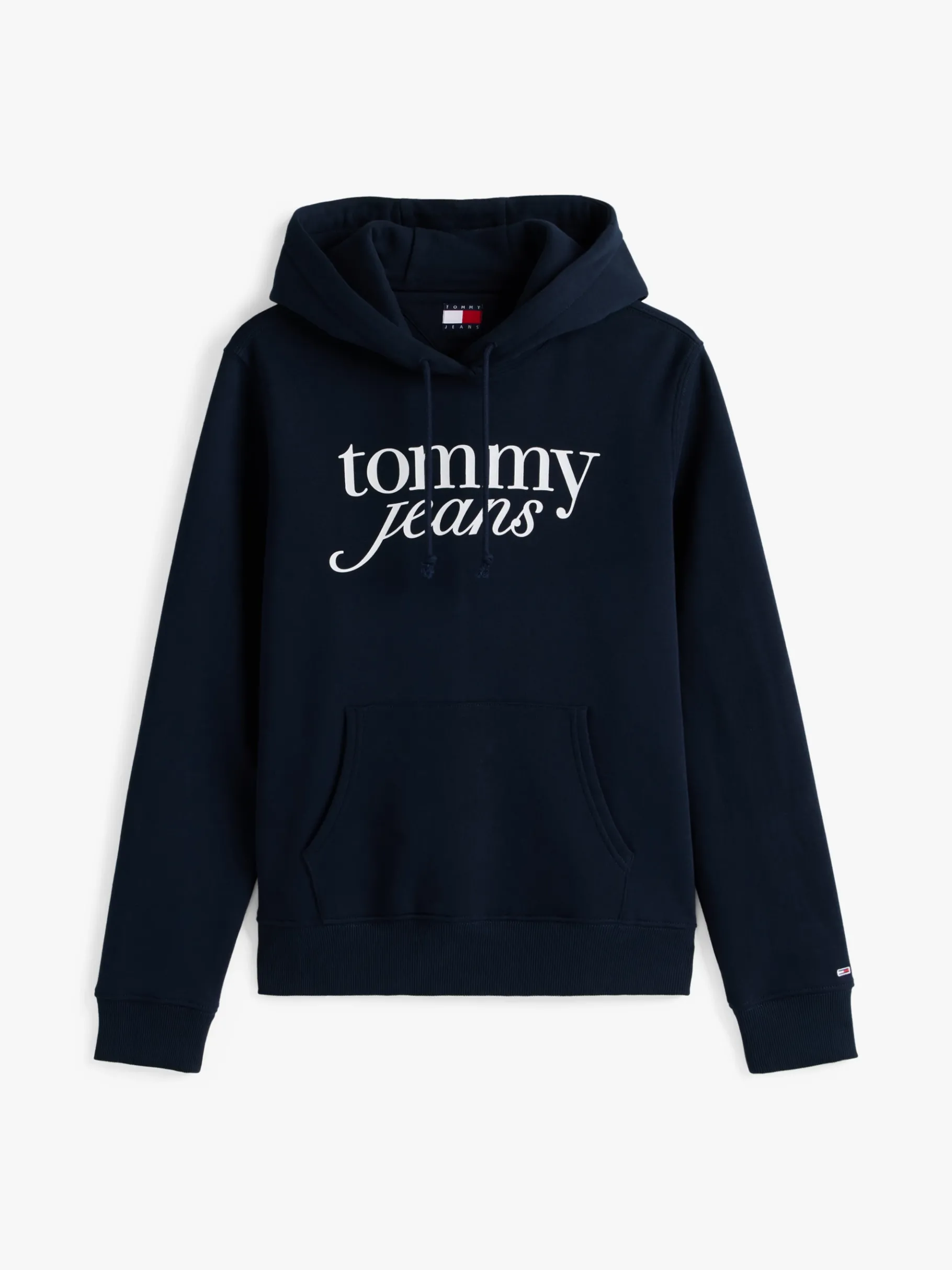 Tommy Hilfiger Hoodie mit Tunnelzug und Logo DARK NIGHT NAVY Clearance