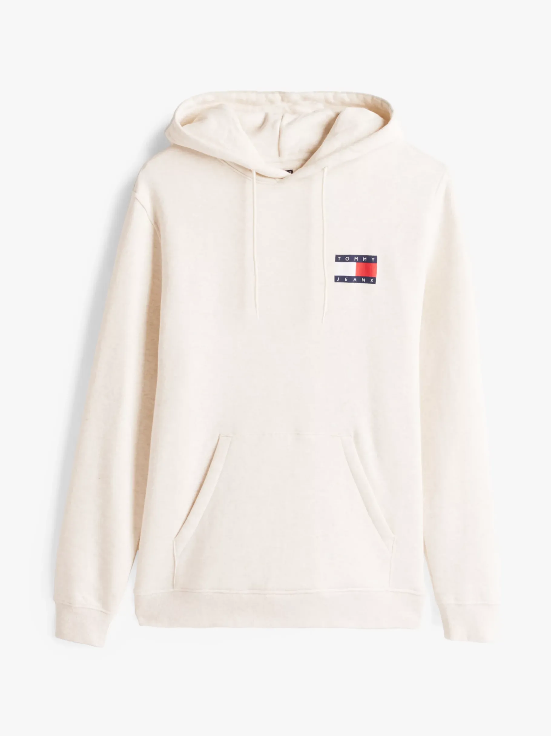 Tommy Hilfiger Hoodie mit Tunnelzug und Logo OAT MARL HTR Fashion