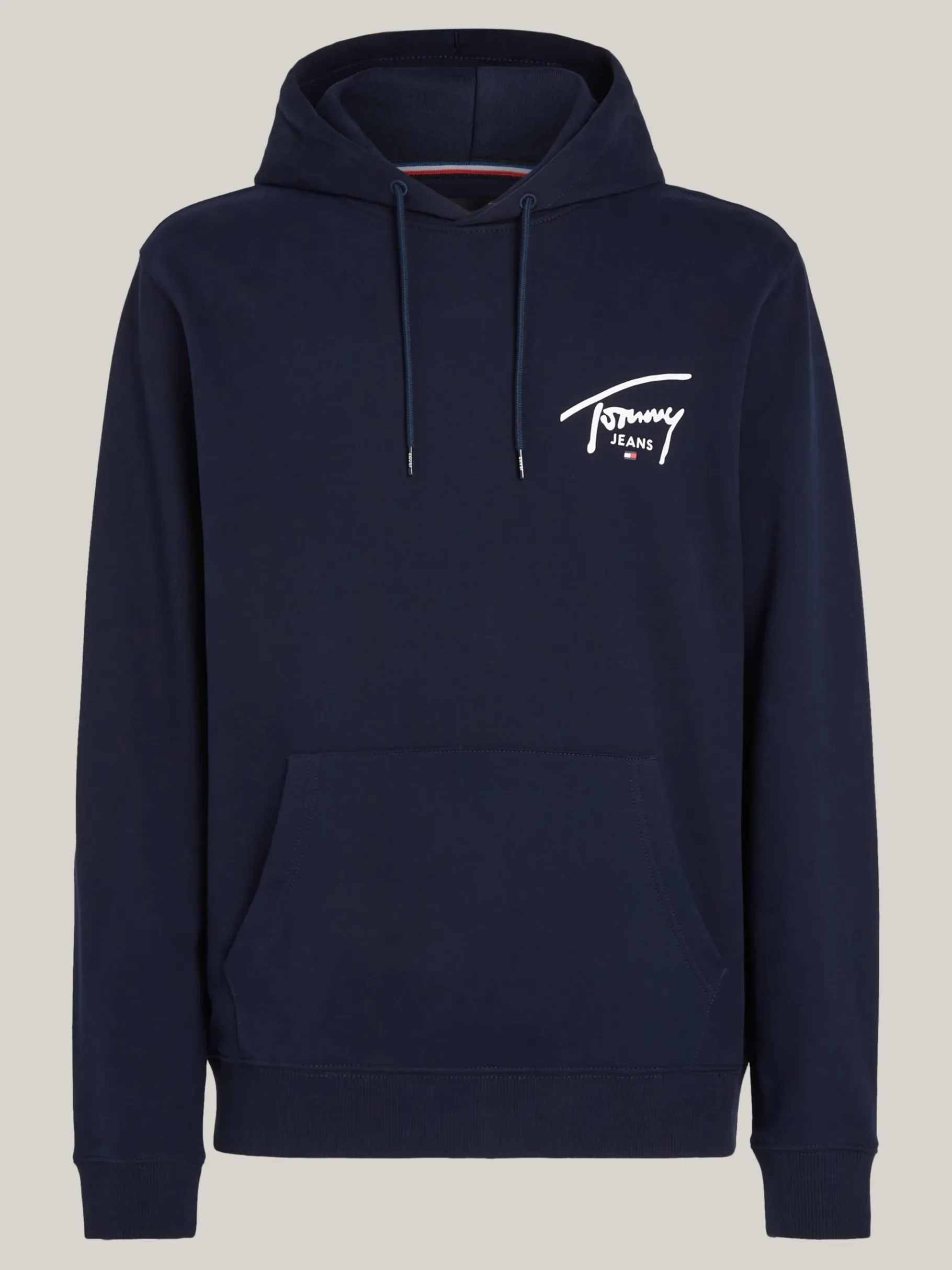Tommy Hilfiger Hoodie mit Tunnelzug und Signatur-Logo DARK NIGHT NAVY Hot