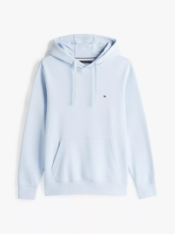 Tommy Hilfiger Hoodie mit Tunnelzug und Flag-Stickerei BREEZY BLUE Shop