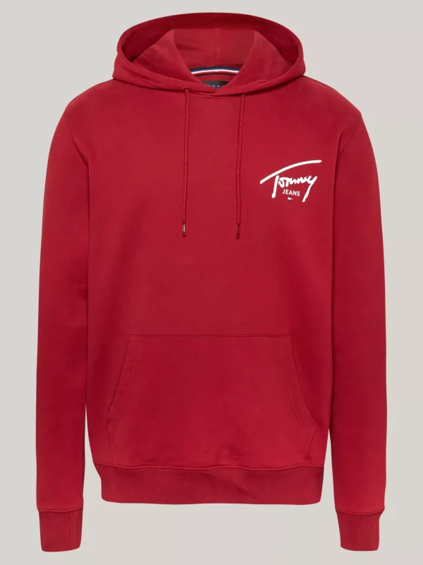 Tommy Hilfiger Hoodie mit Tunnelzug und Signatur-Logo REGATTA RED Online