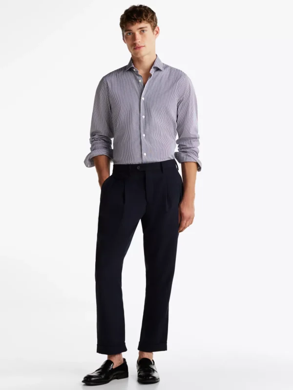 Tommy Hilfiger Hose mit Krempelsaum BLUE Best