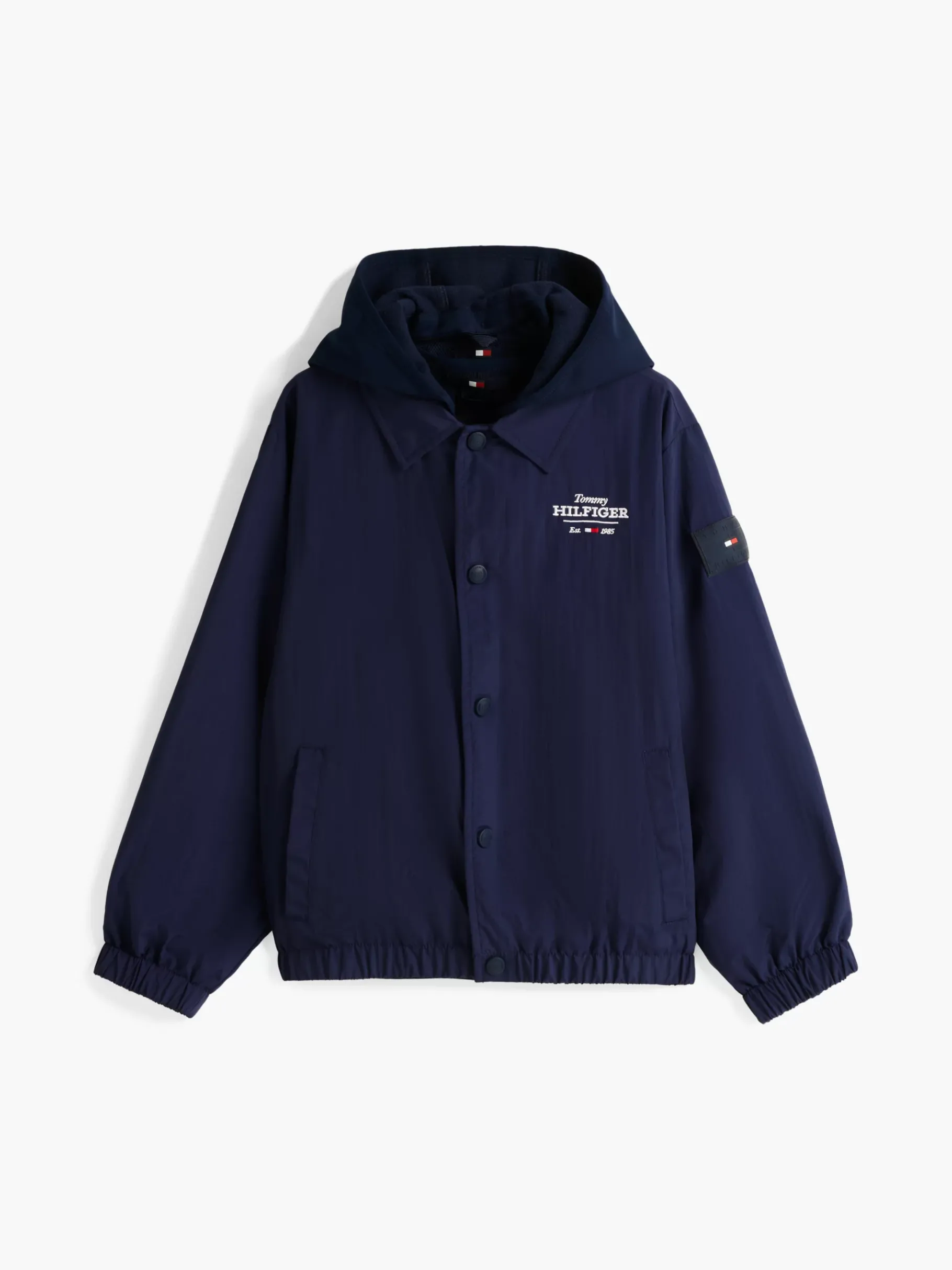 Tommy Hilfiger 3-in-1 Coach-Jacke mit Kapuze DARK NIGHT NAVY Best Sale
