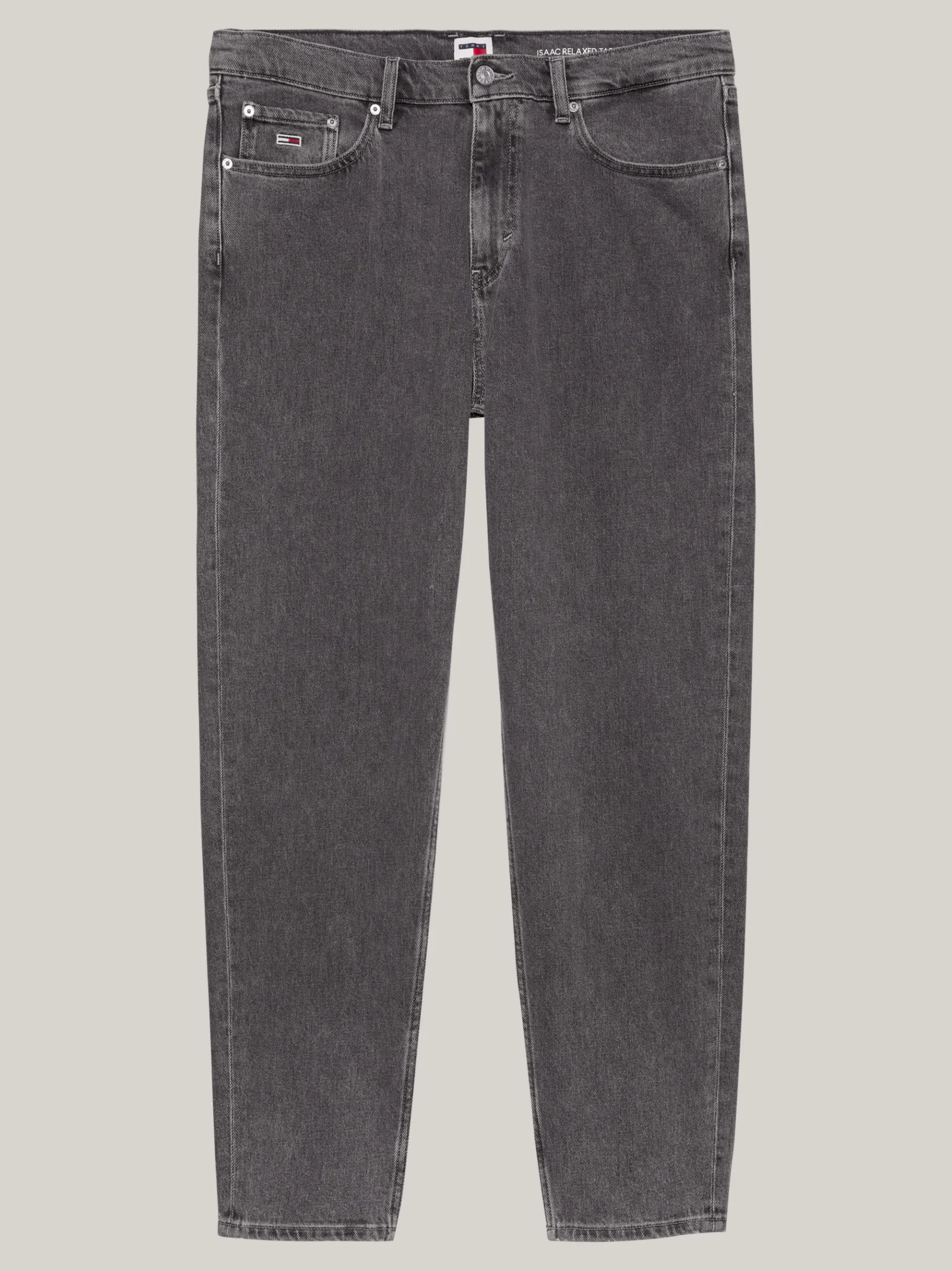 Tommy Hilfiger Isaac Relaxed Tapered Jeans mit Fade-Effekt DENIM BLACK Outlet