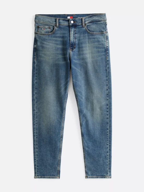 Tommy Hilfiger Isaac Relaxed Tapered Leg Jeans DENIM MEDIUM Cheap