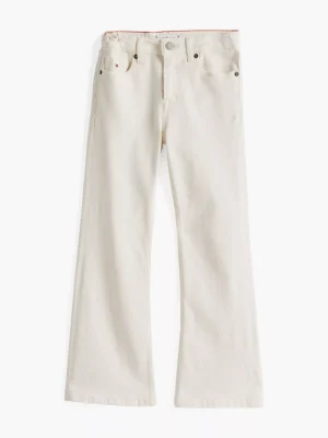 Tommy Hilfiger Jeans mit ausgestelltem Bein ECRU Outlet