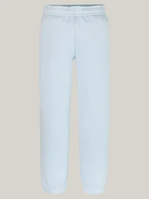 Tommy Hilfiger Jogginghose mit Flag-Stickerei BREEZY BLUE Cheap